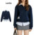Lovito Moletom Formal Patchwork Tecido Costura Gola Contrastante Moletom De Renda Para Mulheres L102AD217