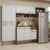 Armário de Cozinha Completa 229cm Rustic/Branco Emilly Madesa 016