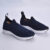 Tênis Slip On Infantil Masculino Adulto Menino Kidy Energy Azul Calce Fácil Anatômico Confortável