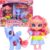 Boneca Infantil Kindi Kids Articulada Com Pônei Azul Magico Divertido – Castela