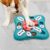 Brinquedo Interativo Alimentação De Cães e Gatos Comedouro Esconde Ração Quebra Cabeça Treinamento