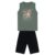 Conjunto infantil menino de basquete Brandili