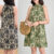 Lovito Vestido Casual Estampa Tribal Padrão Vestido De Verão/Primavera Para Mulheres L109MD179