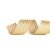 Fita Decorativa Aramada – Cru e Dourado Com Glitter – 6,3x914cm – 1 unidade – Cromus – Rizzo