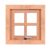 Vitrô Maxim Ar Quadriculado 60cmx60cmx12cm Ve901 Esel 60cm x 60cm