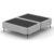 Base Box Queen 158x198x45cm com Porta USB Dupla  Cinza