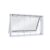 Janela de Aço Maxim-ar 60x100cm com Grade Quadrada Facilita Lucasa Branco