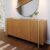 Buffet 4 Portas 160cm Copacabana  Tubo Freijó/Dourado