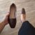Sapatilha Mocassim Casual Feminino byMilithy Elegante Confortável Dia a Dia