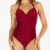 Maiô Drapee Com Argola Texturizado Zero Barriga Banho de Mar
