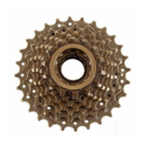 Roda Livre Catraca Bicicleta 7v 21v Rosca 13-28 Index Bike Cor Dourado