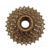 Roda Livre Catraca Bicicleta 7v 21v Rosca 13-28 Index Bike Cor Dourado