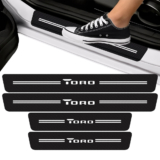 Kit Soleira de Porta Para Toro Fibra de Carbono Protetora