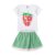 Conjunto Infantil Feminino Doçura Do Coração