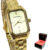 Relógio Mondaine Feminino Analógico Dourado 32359LPMVDE1