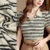 Lovito Camisa Casual Colorblock Primavera/verão para Mulheres L149ED1182