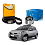Kit Correia Dentada Tensor,, Sandero 1.6 8v 2007 A 2008