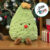Árvore de Natal de Pelúcia – Verde Claro – 15x21x10cm – 1 unidade – Rizzo