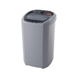 Máquina de Lavar Wanke 20kg Premium Silver 220V Tanquinho Grande Filtro de Fiapos