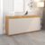 Buffet para Sala de Jantar 135,6 x 74,5cm Bart  Mel/Off White