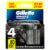 Carga para Aparelho de Barbear Gillette Mach3 Carbono 4 Unidades Leve Mais Pague Menos