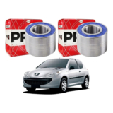 Par Rolamento Roda Traseiro 207 1.4 1.6 2008 A 2015