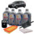 Kit Revisão 4 Litros de Óleo Shell Helix 5W30 Sintético HX8 + Kit de Filtros Mann Filter Toyota Yaris 1.3/1.5 16V Flex