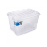 Caixa organizadora box alta cristal 19,8L 2890 Plasútil