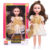 Brinquedo Boneca Articulada Emelia Vestido e Bolsinha Dourado – Castela