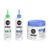 Kit com 2 Tônicos Crescimento Acelerado e Antiqueda + Máscara de Hidratação SOS Bomba Salon Line