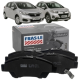 Pastilha De Freio Dianteira Cerâmica Honda Fit City Wr-v