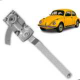 Elevador de Vidro Manual Porta Dianteira Esquerda Volkswagen Fusca 1971-1996 2 portas Pino Baixo Funcionamento Suave