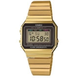 RELÓGIO CASIO FEMININO DOURADO VINTAGE A700WG-9ADF