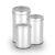 Lixeira Redonda Tampa Basculante 3 Litros Inox Powermaid