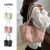 Lovito Bolsa de Ombro Casual de Grande Capacidade para mulheres LFA98150