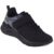 Tênis Infantil Unissex Klin Esportivo Com Amortecimento e Calce Fácil Velcro – Preto e Grafite
