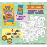 Livro Bíblico – Comfy and Cozy 4 Cards para colorir e colecionar