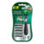 Barbeador descartável Flex3 Hybrid Sensitive recarregável Preto + 5 lâminas Bic