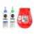 Kit com Máscara Matizado Vermelha + 2 Tônicos Antiqueda e Crescimento Acelerado Salon Line
