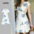 Lovito Vestido Elegante Envolvente para Primavera/verão para Mulheres L154LD379