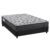 Conjunto Box Viúva: Colchão Anatômico Ortobom D33/ ISO 100 Ultra Firme + Base CRC Suede Gray(128×188)