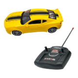 Carrinho De Controle Remoto Camaro Amarelo Inmetro Anatel