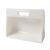Sacola Transparente Fosca Horizontal Pvc Alça Plana Branca – 22x30x9cm – 10 unidades – 10 unidades – Cromus – Rizzo