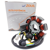 Estator gerador Completo Honda Biz 125+ ES/KS 2006 2007 2008 com bobina de pulso