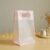 Sacola Transparente Fosca Pvc Alça Plana Rosa Bebê – 25x15x10cm – 12 unidades – Rizzo
