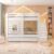 Beliche Infantil Star Plus com Janela Casatema MadeiraOriginals Branco