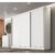 Guarda Roupa Casal em MDF 3 Portas 6 Gavetas Montreal  Branco
