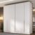 Guarda Roupa 6 Portas 4 Gavetas Logan Branco/Olmo Italiano