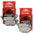 Kit Pastilhas de Freio Mt 03 / Yzf R3 / Xmax 250 Diafrag
