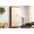 Guarda Roupa Solteiro 3 Portas e 1 Gaveta Prince Amêndola/Off White – Demóbile